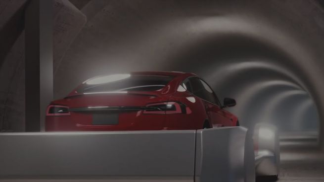 go to Reisen wir in Zukunft mit Hochgeschwindigkeit durch Tunnel?